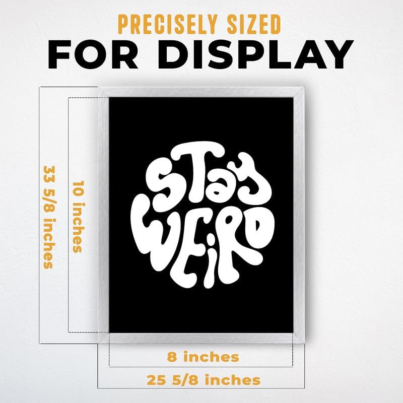 InkFlow Posters Stay Weird Canvas Poster - Image 3