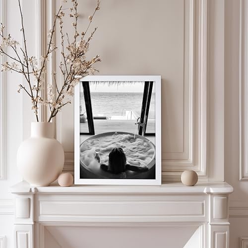 Poster Master Bath with Wine Poster - Image 5