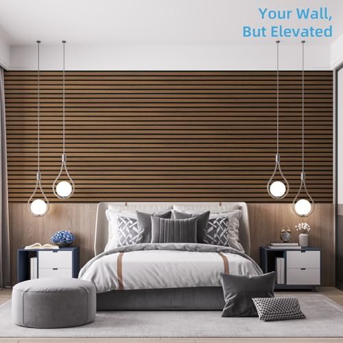 Art3d 94 x 12.6 Inch Acoustic Lightweight Slat Wall Panel - Image 3
