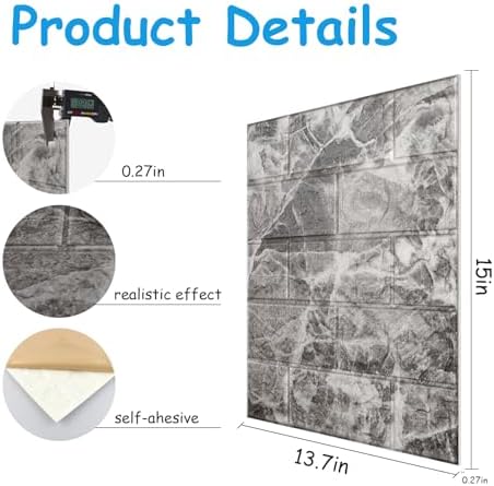 Faux Brick Wall Panels - Image 2