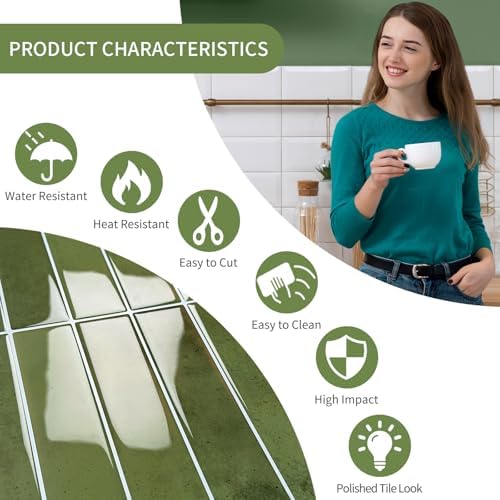 10 Sheets Upgraded Thicker Design Subway Tile Peel and Stick Backsplash - Image 2