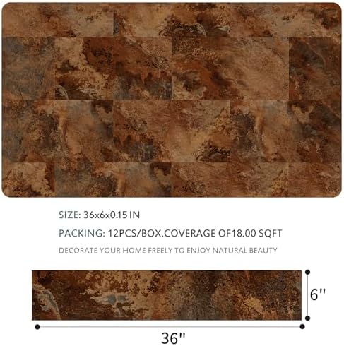 SINGULARWOOD Wall Panels, Peel&Stick Installation Vinyl Planks - Image 4