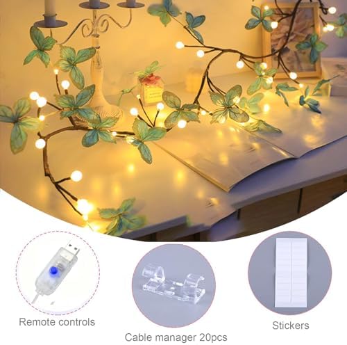 Blue Butterfly LED Tree Branch Lights - Image 6