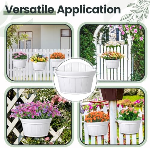 Layhit 6 Pcs Wall Hanging Planters, 10 Inches - Image 4