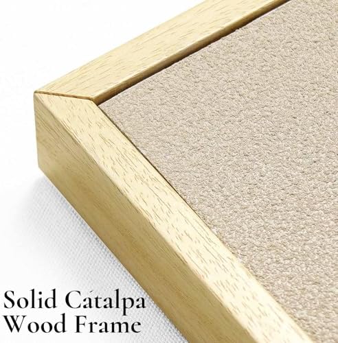 Thalasse Abstract Wall Art Large Framed 3D Sandstone 24x36 In - Image 4