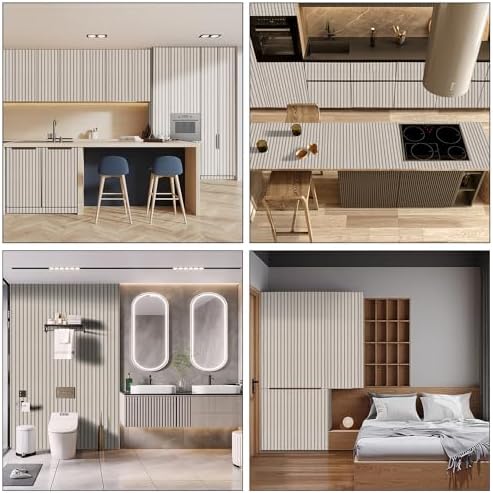 Wood Slat Peel and Stick Wallpaper - Image 2