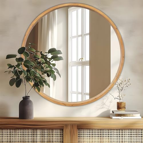 36" Bathroom Mirror, Round Wall Mirror - Image 6