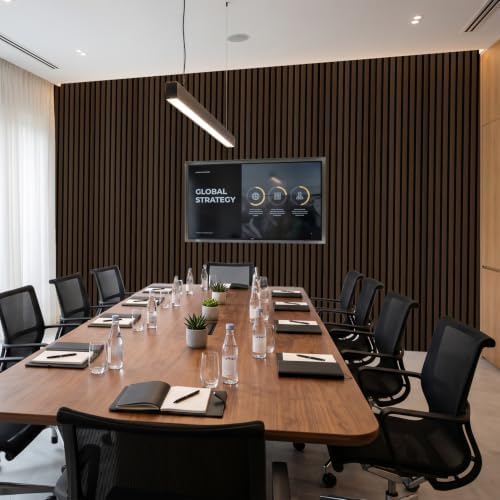Art3d 94 x 12.6 Inch Acoustic Wood Slat Wall Panel - Image 3