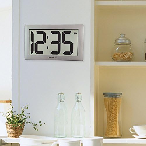 AcuRite (75102M 9.5" Large Digital Clock - Image 5