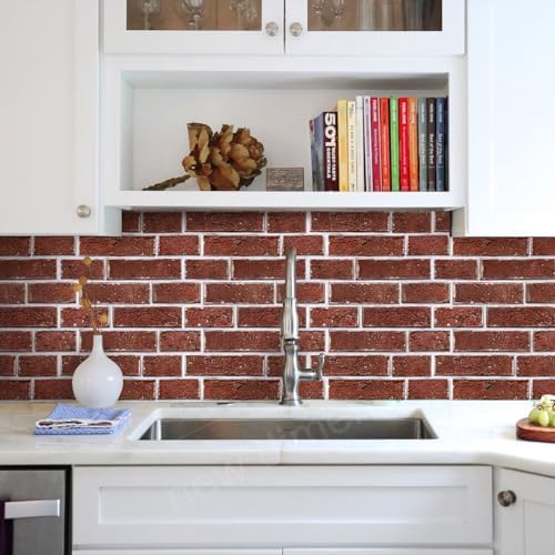 3D Faux Brick Wall Panels Peel and Stick, Designed - Image 2