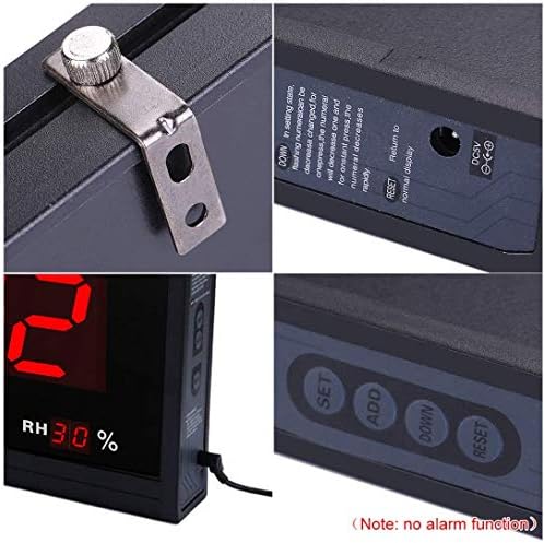 Rsobl 21.6 Inch Oversized LED Digital Wall Clock Large Display - Image 4