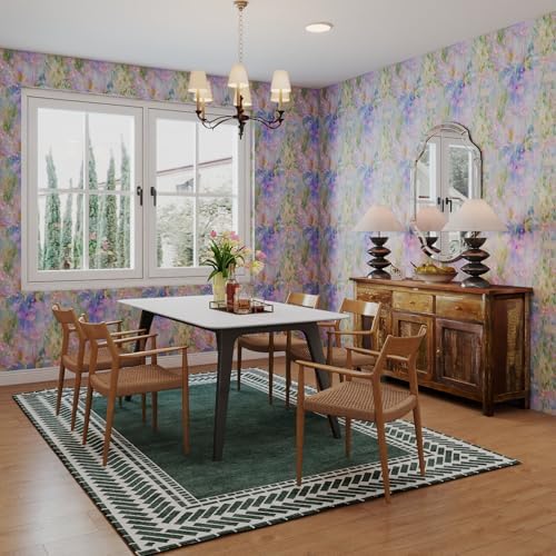 17.7"x118" Floral Peel and Stick Wallpaper Vintage Contact Paper Removable - Image 3