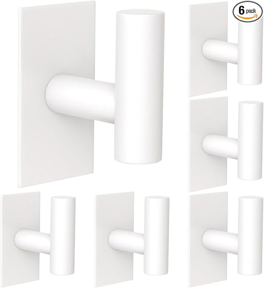 VAEHOLD Wall Towel Hooks, Heavy Duty Sticky Holder Waterproof Towel Hooks by VAEHOLD