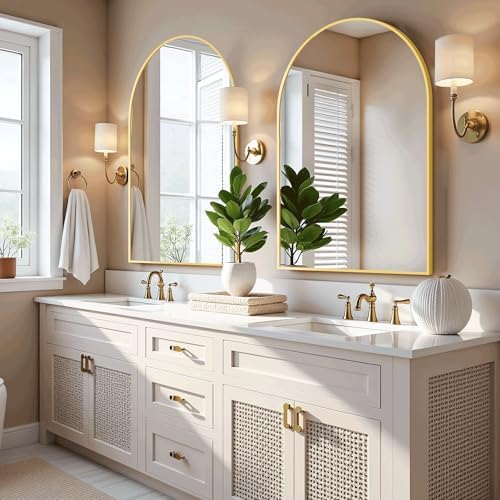 Arched Bathroom Mirror for Wall - Image 3