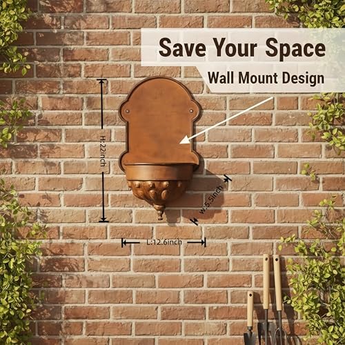 Vintage Wall Hanging Planter - Image 4