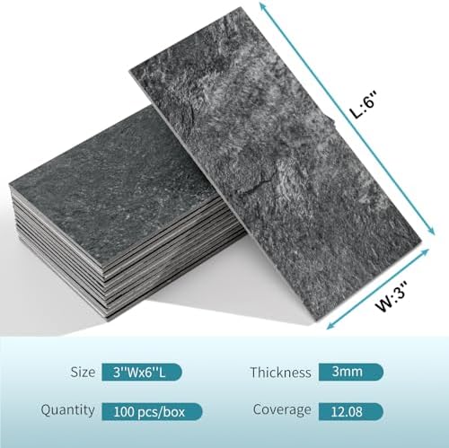 Vamos Tile 100-Pack Peel and Stick Backsplash Tile - Image 6