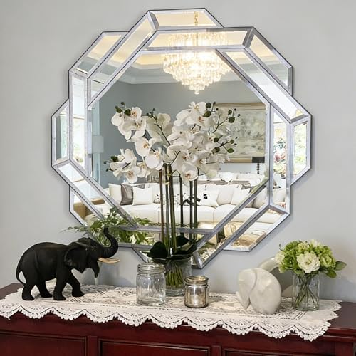 Chende 32" x 32" Large Wall Mirror by ChendeMirror