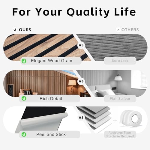 WoveN SounD Acoustic Wall Panels, 10 Pack, 47.2x23.6 in - Image 4