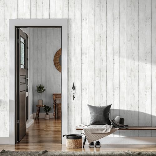 Wood Shiplap Peel and Stick Wallpaper - Image 5