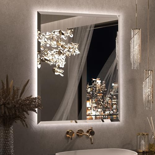 Keonjinn 30" x 36" LED Bathroom Mirror by Keonjinn