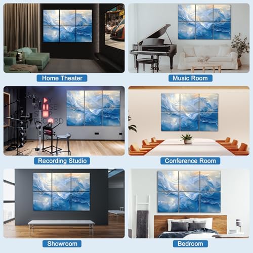 Decorative Acoustic Panels 6 Pack - Image 5