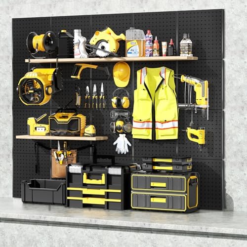 Peg Board, Heavy Duty Pegboard Wall Organizer - Image 5
