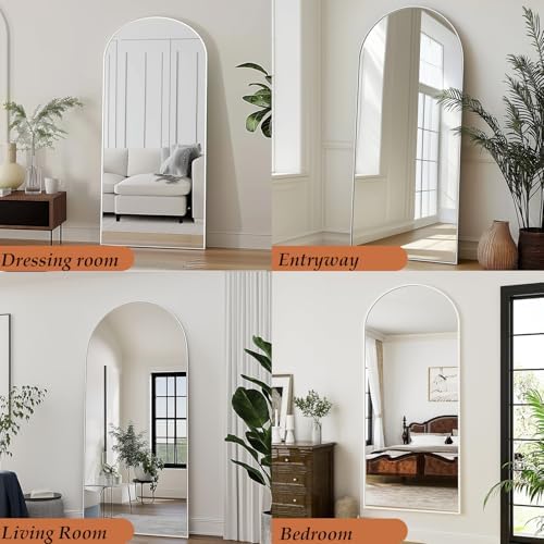 Dewfig Arched Full Length Mirror - Image 4