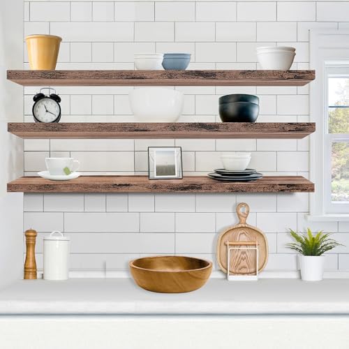 Sorbus Floating Shelves for Wall Storage - Image 2