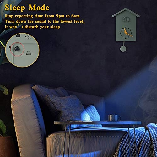 KEYPOWER Cuckoo Clock Cuckoo Wall Clock, Cuckoo Bird Voices Call, Design Clock - Image 3
