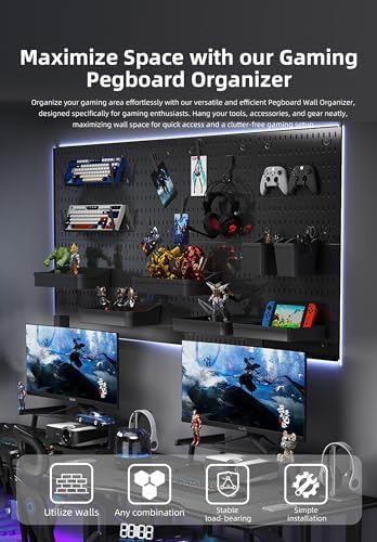 Wall Organizer Peg Board - Image 5