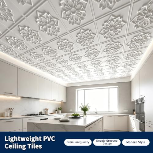 Art3dwallpanels Ceiling Tiles 12 Pack, 24 x 24 Inch - Image 4