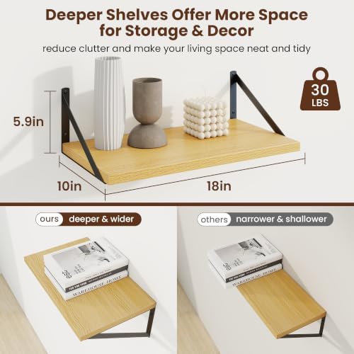 Axeman Deep Floating Shelves - Image 3