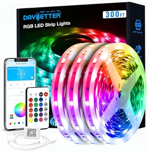 DAYBETTER LED Strip Lights 300 ft, Smart Light by DAYBETTER