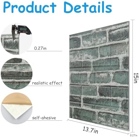 Faux Brick Wall Panels - Image 2