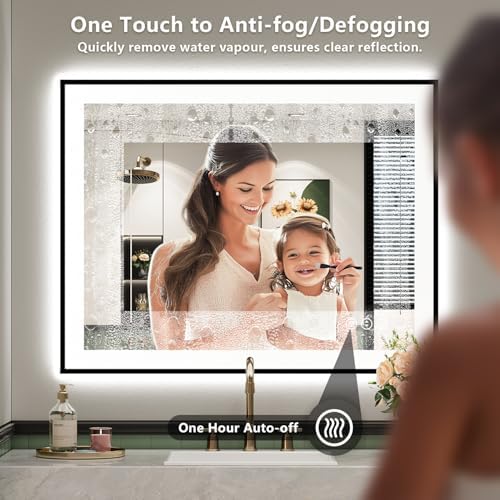 28x32 LED Bathroom Mirror with Lights - Image 6
