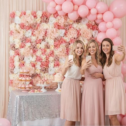 Flower Wall Backdrop 6 Panels 16×24 Inch - Image 6