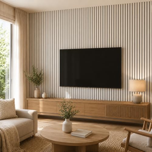 3D Wall Panels, Self-Adhesive Wood Grain, 19.7" x 118.1" - Image 2