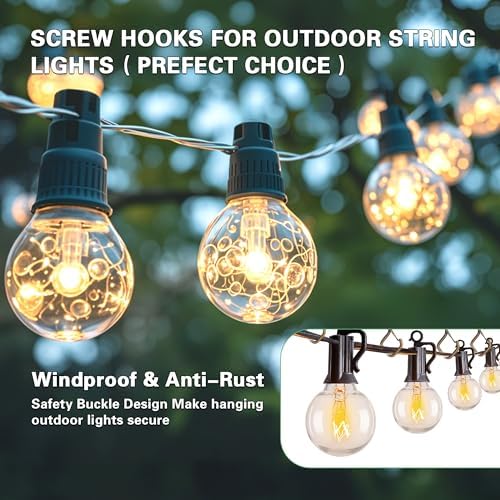 2.36IN Ceiling Hooks for Hanging Plants, Hanging Hooks - Image 3