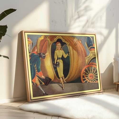 Poster Master Vintage Modern Cinderella Poster - Image 4