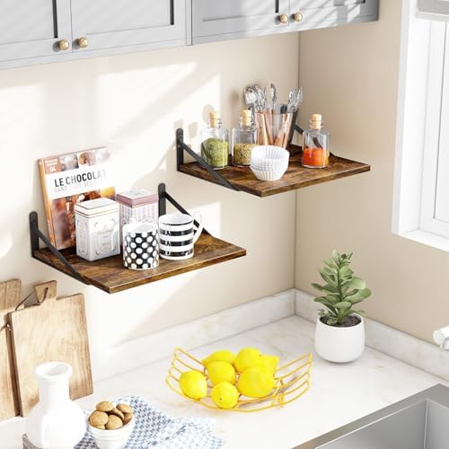Fixwal 2pcs 11.8 in Deep Floating Shelves - Image 7