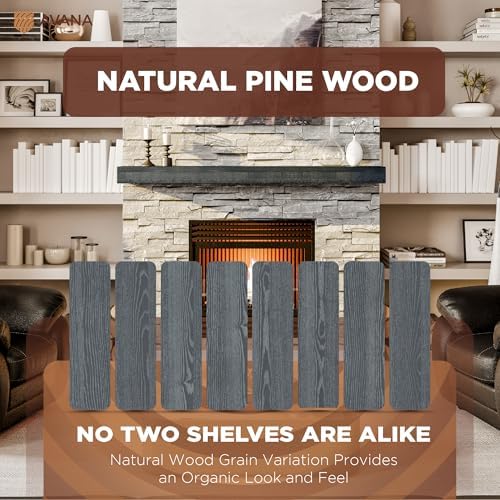 Avana Floating Fireplace Mantel - Image 3