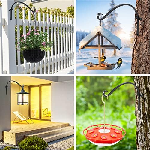 FEED GARDEN 18 Inch 2 Pack Outdoor Hanging Plant Bracket - Image 6