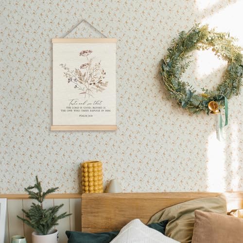 Supwhd Boho Floral Christian Wall Art - Image 2