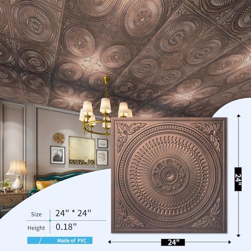 Art3d 12-Pack 2 x 2 ft Drop Ceiling Tiles - Image 4