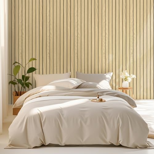 3D Peel and Stick Wood Slat Wall Panel - Image 3