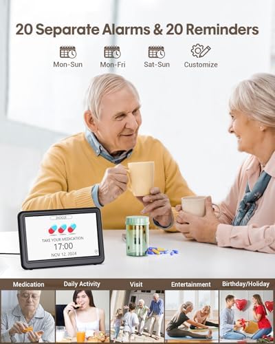 Clock with Day and Date for Elderly - Image 3