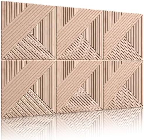 Acoustic Wall Panels 6 Pack by Hiresc