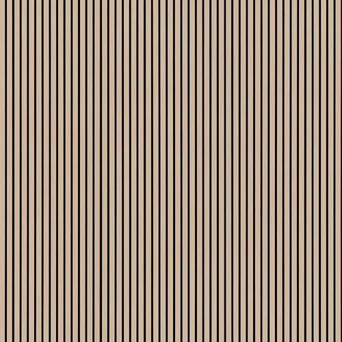 MSI Acoustic Slat Panel 9.5in. x 94.5in. Blonde Wood Panel Accent Wall Tile by MSInternational