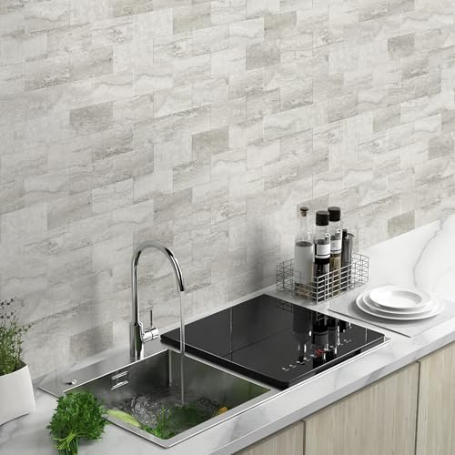 Vamos Tile 100-Pack Peel and Stick Backsplash Tile - Image 5