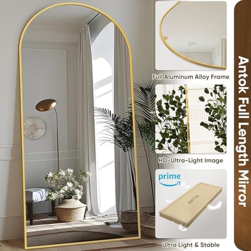 Antok 71" x32” Arched Full Length Mirror - Image 4